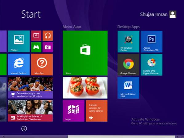 5 tip til at tilpasse din Windows 8.1 Startskærm