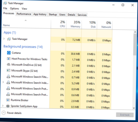 5 ways to open Task Manager on Windows 10