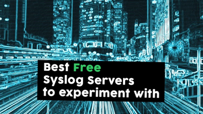 6 beste gratis syslog-servers om mee te experimenteren in 2021