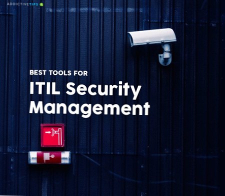 6 Best ITIL Security Management Tools in 2021