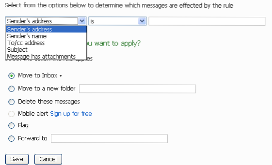 6 caracteristici pentru a vă reconsidera folosind Hotmail
