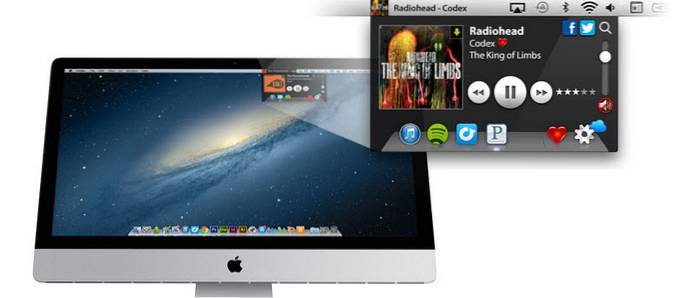 6 nyttige apper for å kontrollere iTunes fra menylinjen i Mac