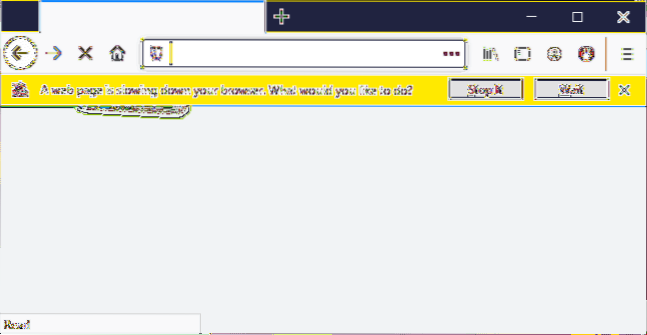 A Webpage is Slowing Down Your Browser Error Fix
