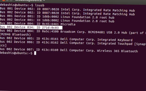zařízení adb nezobrazující ubuntu