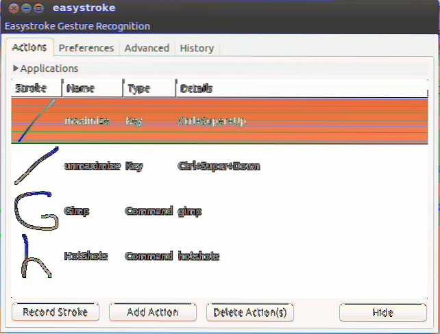 Add Mouse Gestures to Linux with Easystroke