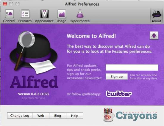Alfred The Productivity Sidekick pro váš Mac