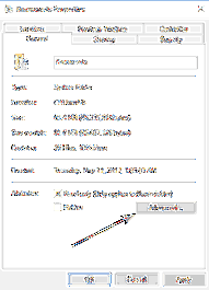 Wystąpił błąd podczas stosowania atrybutów do pliku w poprawce systemu Windows 10