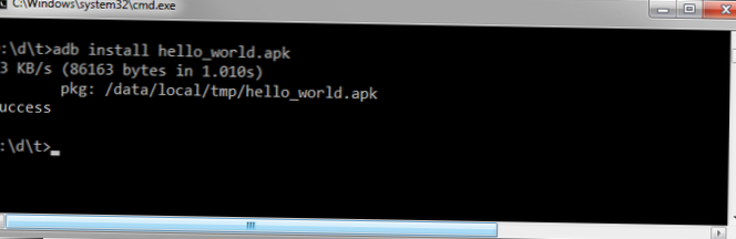 Android adb