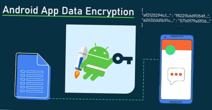 Android-krypteringsapp