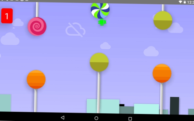 android lízátko hra online