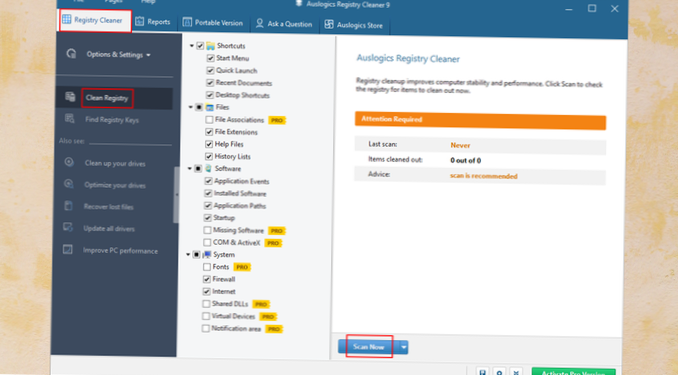 Auslogics Registry Cleaner (recenzja) Czy jest bezpieczny w użyciu?