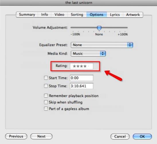 Automaticky hodnotit skladby ve vašem iTunes - pouze Mac