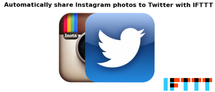 Automatically Share Instagram Photos to Twitter
