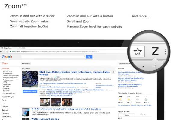 Automatically Zoom Photos On Mouse Hover In Google Chrome
