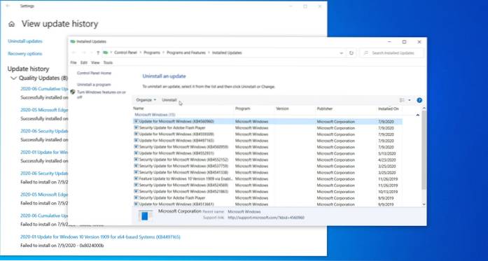 Cele mai bune 3 metode pentru a dezinstala o actualizare Windows 10