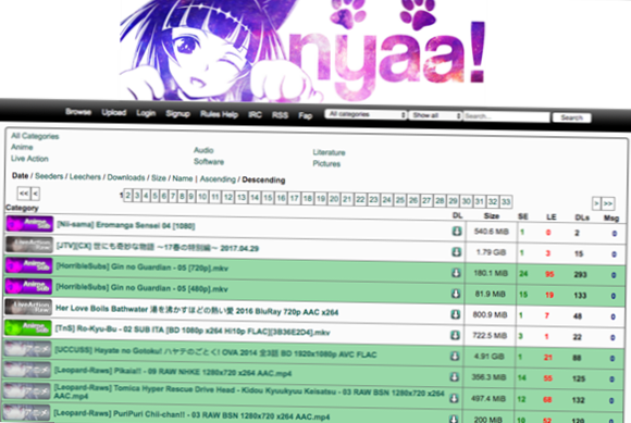 Beste Alternativen zu Nyaa Torrents