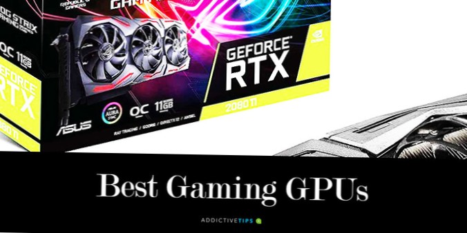 La migliore GPU per i giochi 2021 - Le migliori schede grafiche di gioco