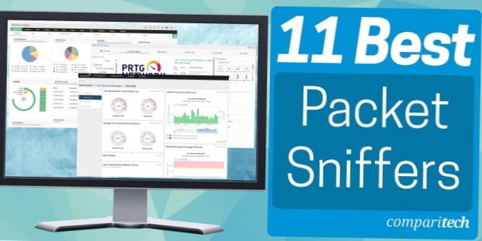 Beste pakke sniffere og nettverksanalysatorer - Topp 7 vurdert i 2021