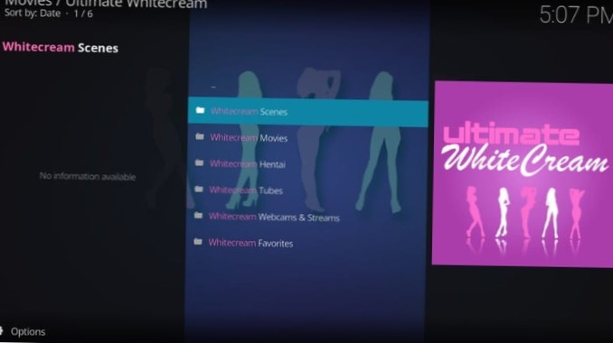 I migliori componenti aggiuntivi porno per Kodi Come eseguire lo streaming di contenuti per adulti su Kodi