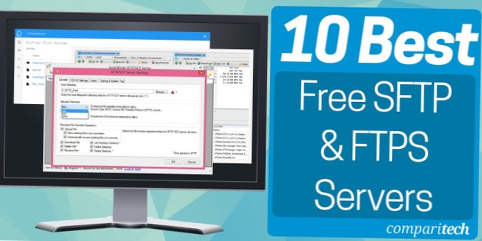 Miglior server SFTP e FTPS per Windows e Linux nel 2021