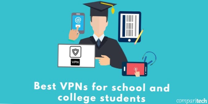 Bedste VPN til College WiFi for studerende