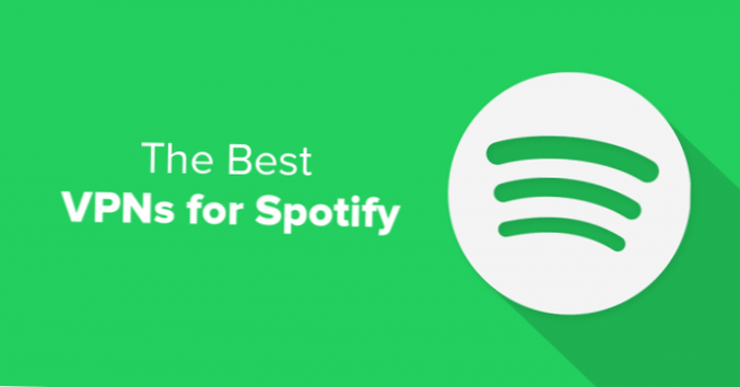 Melhor VPN para Spotify (2021) - Desbloqueie o Spotify de qualquer lugar do mundo