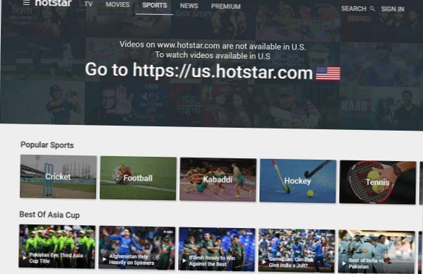 Best VPN for Star Sports How to Watch from Outside India