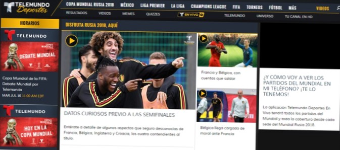 Nejlepší VPN pro Telemundo Deportes k odblokování a sledování odkudkoli