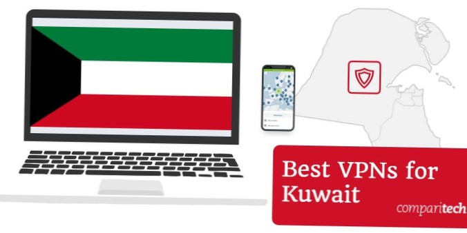Nejlepší VPN pro internetovou bezpečnost v Kuvajtu