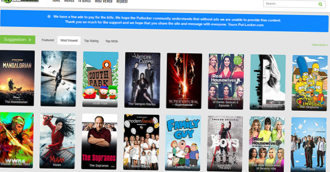Nejlepší VPN pro Putlocker