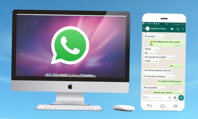 kan jeg bruke whatsapp på datamaskinen min