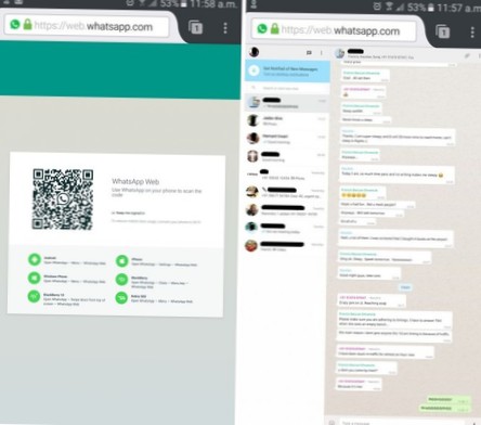 kan jeg bruke whatsapp på min bærbare datamaskin og telefon samtidig