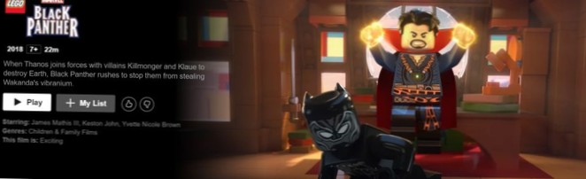 Can You Watch Black Panther on Netflix in the US? Watch From Anywhere