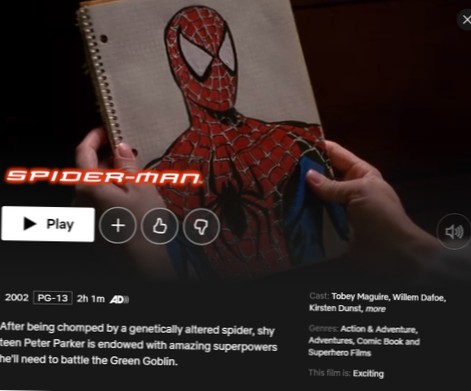 Kun je Spider-Man Into the Spider-Verse bekijken op Netflix??