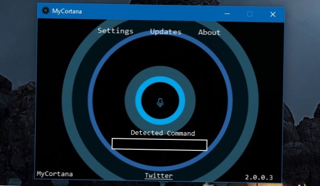 Ändern Sie Cortana in Jarvis