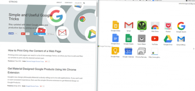 converter aplicativo da web para extensão do Chrome