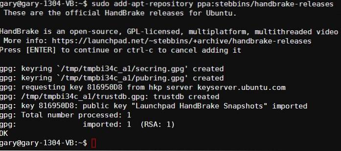 Converting Video Files to H.264 MP4 Format Using HandBrake on Linux