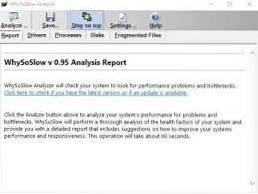 Diagnostikujte a opravte problémy s pomalým výkonem systému pomocí WhySoSlow