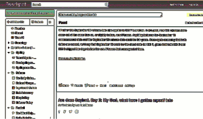 Je ne veux pas payer pour Feedly? Feedspot vous a couvert