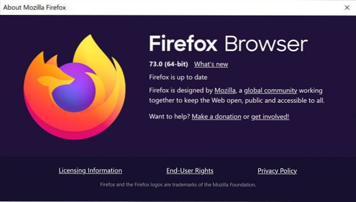 Download Firefox 73 Offline Installers