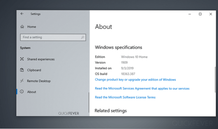 Scarica subito Windows 10 Enterprise versione 1909 ISO!