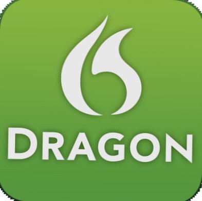 dragon dictation app