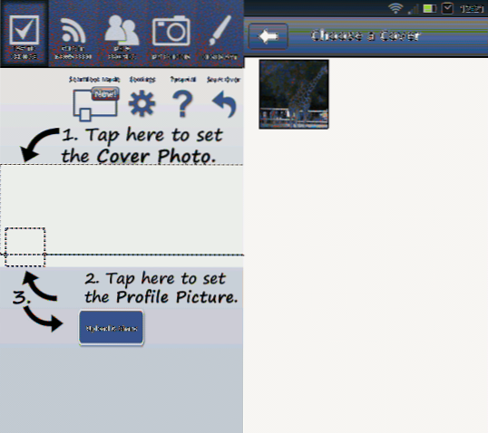 Easily Create A Facebook Timeline Cover From Your Android Phone