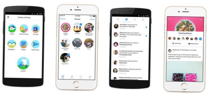 nedladdning av facebook-gruppapp
