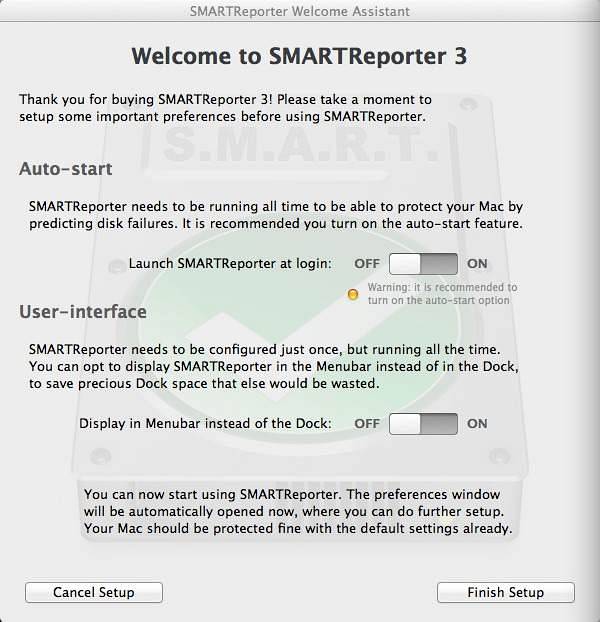 Find Out if Your Hard Disk is About to Fail with SMARTReporter [Mac]
