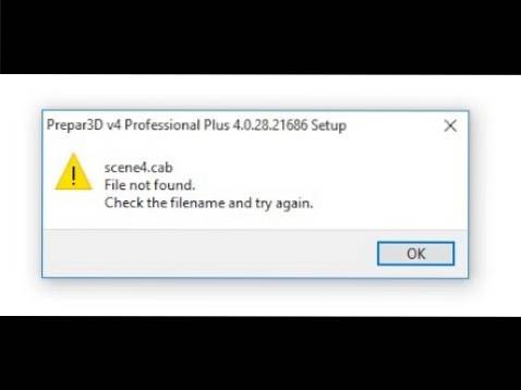 Behebung des Fehlers Datei nicht gefunden Überprüfen Sie den Dateinamen und versuchen Sie es erneut in Windows 10