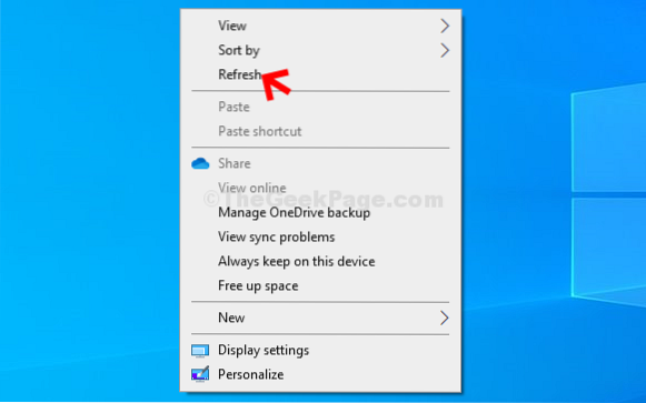 Fix Gray X sign On Some Desktop Icons Issue In Windows 10