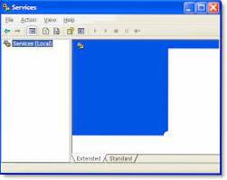 [Correzione] Servizi MMC Visualizzazione estesa è vuoto in Windows