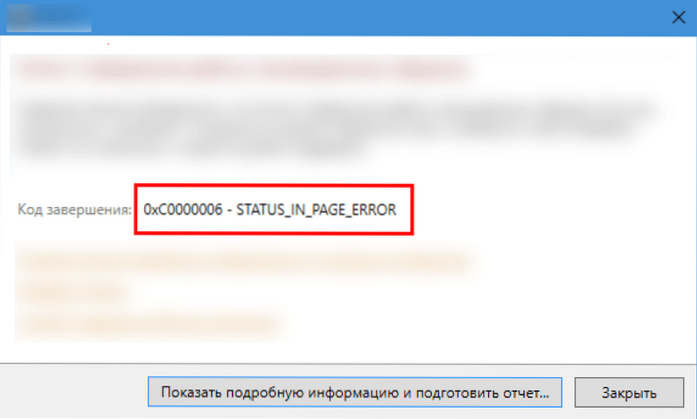 Fix STATUS I PAGE FEJL 0xc0000006 fejl i Windows 10