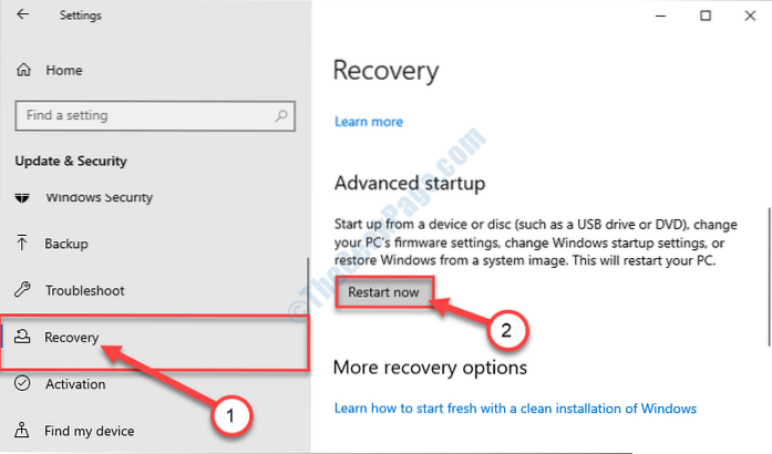 Fix- System Restore fails to extract the file /original copy in Windows 10